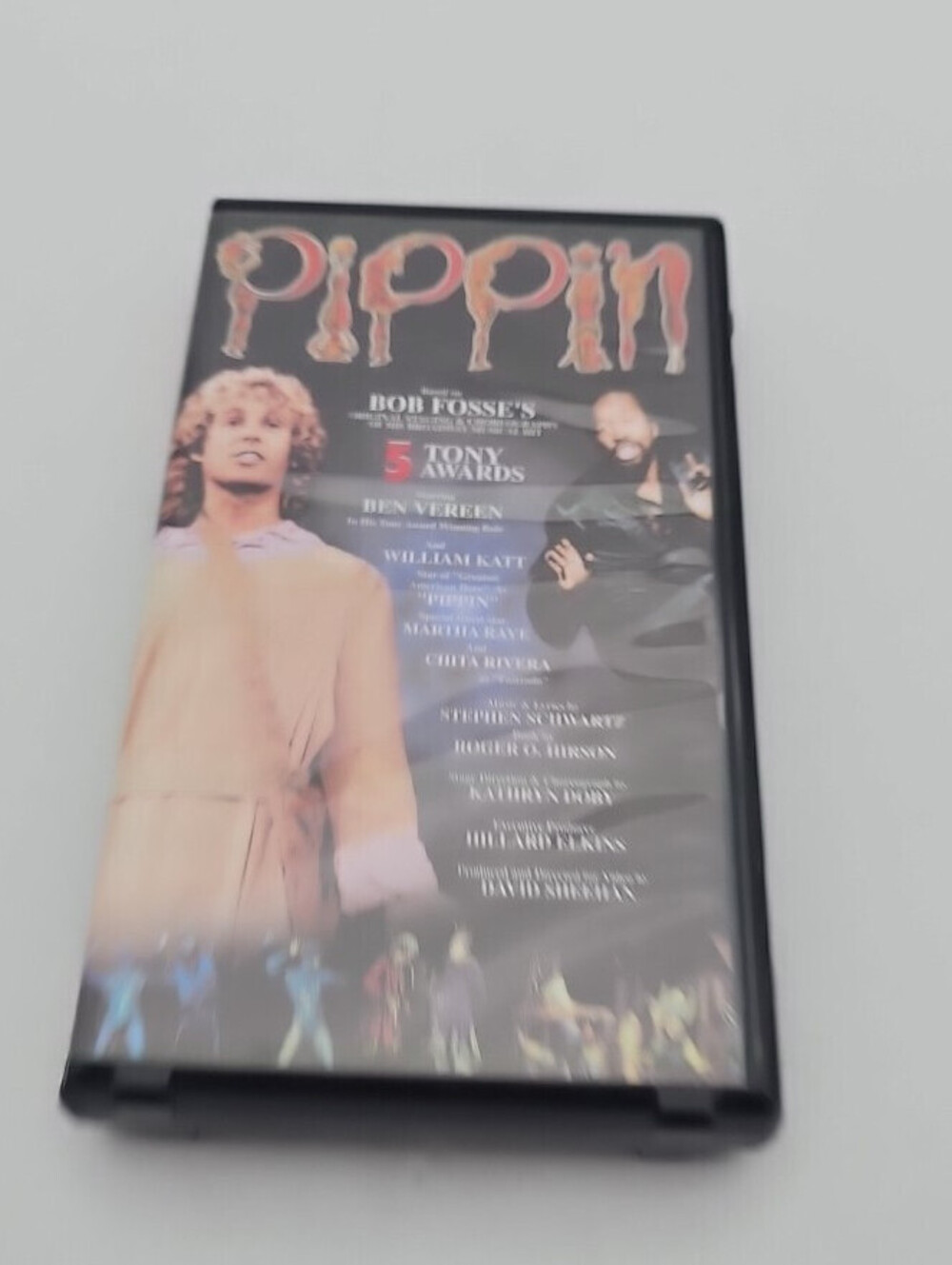 PIPPIN  VHS Bob Fosse Ben Vereen USA Home Video
